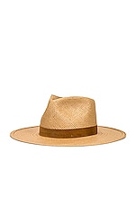 Janessa Leone Alexei Hat in Sand, view 2, click to view large image.