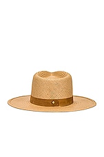 Janessa Leone Alexei Hat in Sand, view 3, click to view large image.