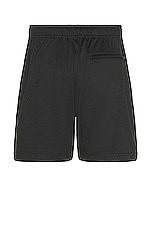 JOHN ELLIOTT Aau Shorts in Black, view 2, click to view large image.