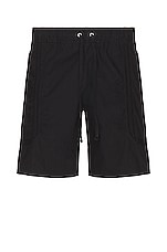 JOHN ELLIOTT Vintage Frame Shorts in Black, view 1, click to view large image.