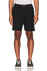 JOHN ELLIOTT Vintage Frame Shorts in Black, view 3, click to view large image.