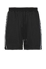JOHN ELLIOTT Sigma Shorts in Black, view 1, click to view large image.