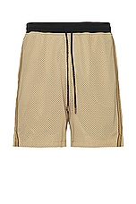 JOHN ELLIOTT Sigma Shorts in Gold, view 1, click to view large image.