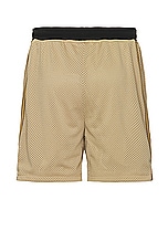 JOHN ELLIOTT Sigma Shorts in Gold, view 2, click to view large image.