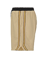 JOHN ELLIOTT Sigma Shorts in Gold, view 3, click to view large image.
