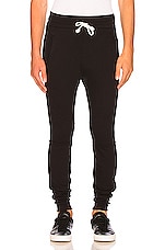 JOHN ELLIOTT Escobar Sweatpants in Black, view 1, click to view large image.