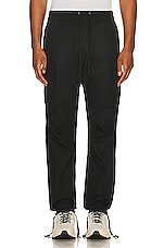 JOHN ELLIOTT Back Sateen Cargo Pants in Black, view 5, click to view large image.
