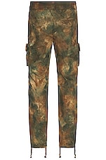JOHN ELLIOTT Cargo Pants in Camo Tie-dye, view 2, click to view large image.
