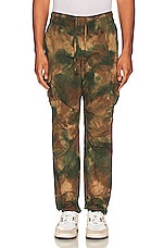 JOHN ELLIOTT Cargo Pants in Camo Tie-dye, view 3, click to view large image.