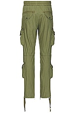 JOHN ELLIOTT Deck Cargo Pants in Olive, view 2, click to view large image.