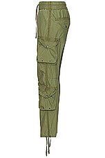 JOHN ELLIOTT Deck Cargo Pants in Olive, view 3, click to view large image.
