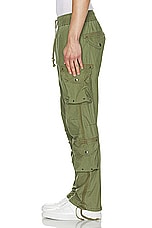 JOHN ELLIOTT Deck Cargo Pants in Olive, view 5, click to view large image.