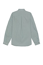 JOHN ELLIOTT Cloak Button Up Shirt in Alloy, view 2, click to view large image.
