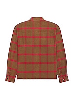 JOHN ELLIOTT Hemi Oversized Shirt in Bubba Check, view 2, click to view large image.
