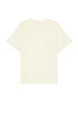JOHN ELLIOTT Folsom Cropped Tee in Vintage White, view 1, click to view large image.