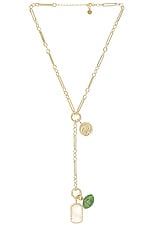 Jordan Road Emma Necklace in 18k Gold Plated Silver, view 1, click to view large image.