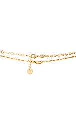 Jordan Road Jewelry Rendezvous Necklace Stack in 18k Gold Plated Brass, view 3, click to view large image.