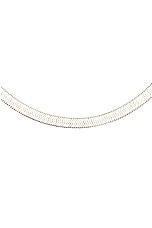 Jordan Road Jewelry Monte Carlo Necklace in 18k Rhodium Plated Brass, view 2, click to view large image.