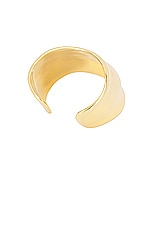 Jordan Road Jewelry Marlowe Cuff Bracelet in Gold, view 2, click to view large image.