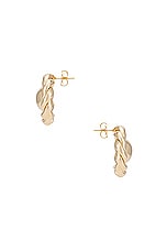Jordan Road Jewelry Coco Earrings in Gold, view 2, click to view large image.