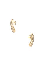 Jordan Road Jewelry Carrie Earrings in Gold, view 2, click to view large image.
