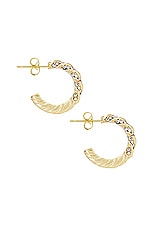 Jordan Road Jewelry Adrienne Earrings in Gold, view 2, click to view large image.
