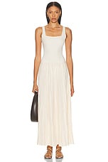 Johanna Ortiz Mariner Maxi Dress in Ecru | FWRD