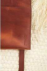 Johanna Ortiz Telling Stories Beach Bag in Ecru & Cacao, view 7, click to view large image.