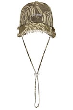 JACQUEMUS La Casquette Artichaut Cap in Jacquard Banana Logo Khak