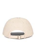 JACQUEMUS La Casquette in Off White, view 4, click to view large image.