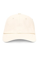 JACQUEMUS La Casquette Jacquemus in Off White, view 1, click to view large image.