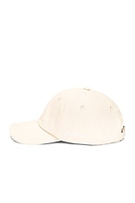 JACQUEMUS La Casquette Jacquemus in Off White, view 3, click to view large image.