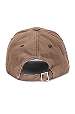 JACQUEMUS La Casquette Jacquemus in Brown, view 3, click to view large image.