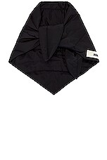 JACQUEMUS Le Bandana Capullo in Black, view 1, click to view large image.