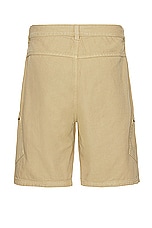 JACQUEMUS Le Short Marrone in Beige, view 2, click to view large image.