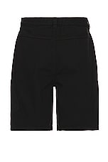 JACQUEMUS Le Short Marrone in Black, view 2, click to view large image.