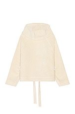 JACQUEMUS Le Blouson Banho in Off White, view 2, click to view large image.