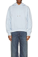 JACQUEMUS Le Sweatshirt Camargue in Light Blue, view 4, click to view large image.