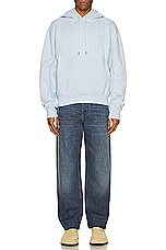 JACQUEMUS Le Sweatshirt Camargue in Light Blue, view 5, click to view large image.