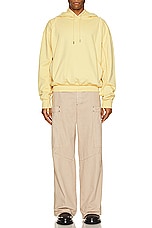 JACQUEMUS Le Sweatshirt Camargue in Yellow, view 5, click to view large image.