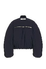 JACQUEMUS Le Bomber Croissant in Dark Navy, view 2, click to view large image.