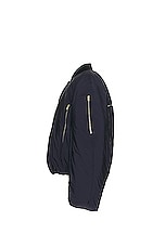 JACQUEMUS Le Bomber Croissant in Dark Navy, view 3, click to view large image.