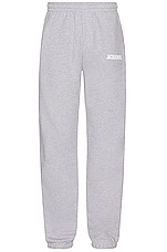 JACQUEMUS Jogging Jacquemus in Grey, view 1, click to view large image.