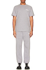 JACQUEMUS Jogging Jacquemus in Grey, view 6, click to view large image.