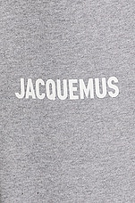 JACQUEMUS Le Jogging in Grey, view 3, click to view large image.
