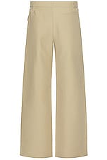 JACQUEMUS Le Pantalon Piccinni in Beige, view 2, click to view large image.