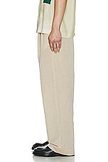 JACQUEMUS Le Pantalon Titolo in Beige, view 4, click to view large image.