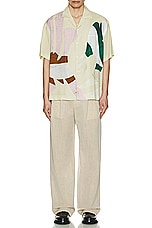 JACQUEMUS Le Pantalon Titolo in Beige, view 5, click to view large image.