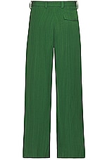JACQUEMUS Le Pantalon Titolo in Dark Green, view 2, click to view large image.
