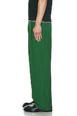 JACQUEMUS Le Pantalon Titolo in Dark Green, view 4, click to view large image.